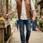 Ricardo Leather Vest