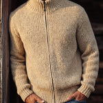Dante Cotton-Blend Zip Cardigan