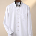 Giacomo Smooth Woven Button-Down Shirt