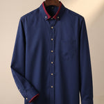 Giacomo Smooth Woven Button-Down Shirt