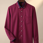 Giacomo Smooth Woven Button-Down Shirt