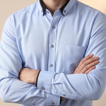 Giacomo Smooth Woven Button-Down Shirt