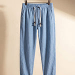 Raffaele Linen Drawstring Trousers