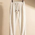 Raffaele Linen Drawstring Trousers