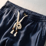 Raffaele Linen Drawstring Trousers