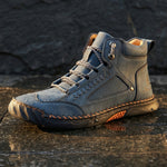 Dario Faux Leather High-Ankle Boot