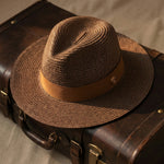 Giovanni Straw Wide-Brim Hat