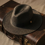Giovanni Straw Wide-Brim Hat