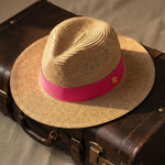 Giovanni Straw Wide-Brim Hat