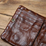 Silvano Distressed Leather Wallet