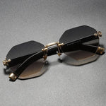 Noctra Polygon Rimless Shades