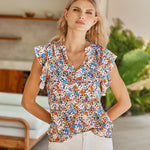 Shirts Short Sleeve Loose T Shirt Blouses - Zeagoo (Us Only)