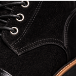 Suede Lace-Up Boots