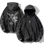 Ravenshade Psalm 91:11 Washed Cotton Hoodie