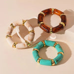 Soleia Acrylic Bangle Set