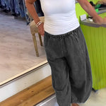 Relaxed Jeans with Elastic Waist