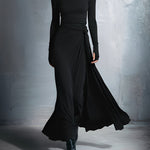 YASMINA | MAXI DRESS WITH SIDE TIE
