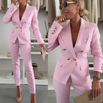 ISMAY | REFINED DOUBLE-BREASTED SUIT