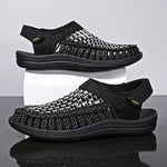 Men's Hand-Woven Beach Sandals | Stylish Casual Outdoor Comfort