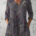 Kira | Oversized Blouse with Vibrant Print