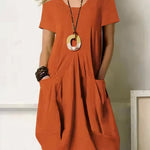 BreezeFlow Pocket Dress
