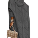 HONORIA | HOODED CABLE-KNIT CARDIGAN