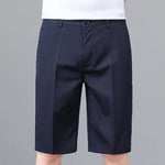 The Maison Straight Shorts — Mid-Rise Tailored Casual Short Pant for Men