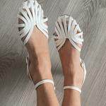 RUTH | Round Toe Strap Sandals