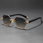 Noctra Polygon Rimless Shades