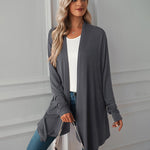 Zeagoo Women's Cable Knit Oversized Dressy Cardigan Jackets Long Sleeve Cardigan Sweaters
