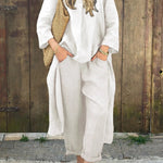Tara Murphy | Linen Two-Piece Set For Women