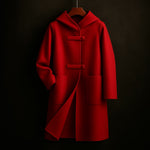 Lucia Wool Hooded Coat
