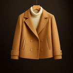 Valentina Wool Peacoat