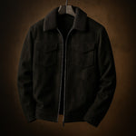 Sergio Shearling-Collar Jacket