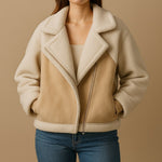 Elena Suede Lined Jacket