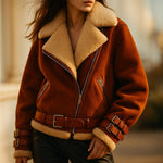 Giulia Shearling Leather Jacket
