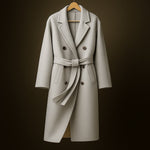 Alessandra Wool Belted Coat