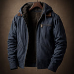Luca Structured Hooded Jacket