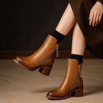 Giulia Leather Ankle Boot