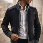 Rafael Lined Knit Zip Jacket