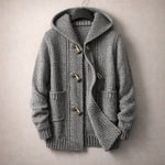Giacomo Hooded Toggle Knit Cardigan
