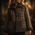 Lisa Lined Check Jacket