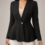 Alessandra Sculpted Peplum Jacket