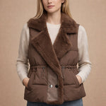 Noemi Cotton-Filled Padded Vest