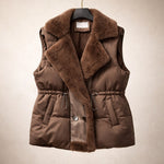 Noemi Cotton-Filled Padded Vest