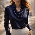 Isola Draped Blouse