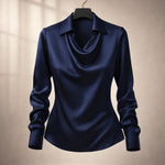 Isola Draped Blouse