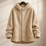 Allegra Plush Hooded Jacket