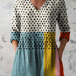 Nola | Long Blouse with Vibrant Design