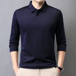 Piqué Long Sleeve Cotton Polo